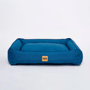 Cama para Cachorro Impermeável Ecotec Lisa Azul
